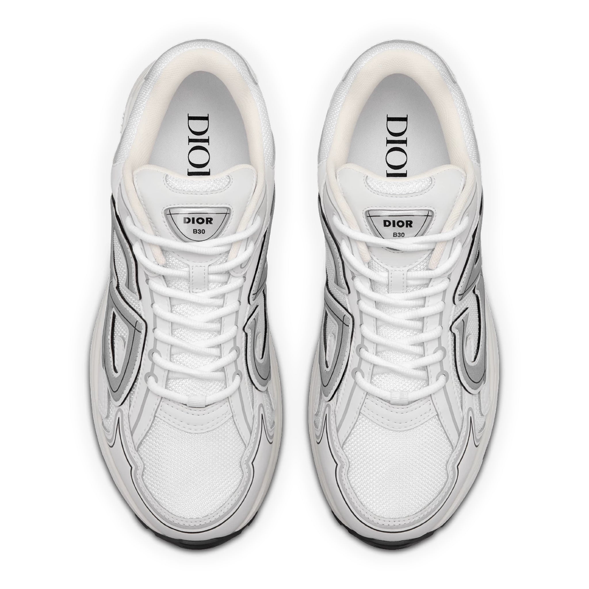 Dior B30 Countdown Mesh White Trainer